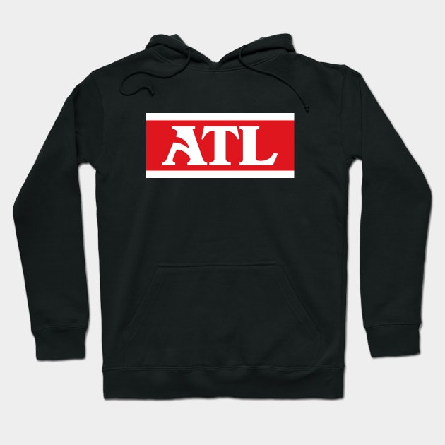 ATL Retro Font - Yellow Hoodie by KFig21